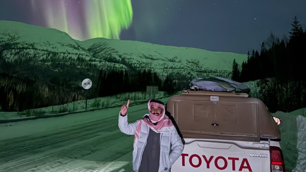 Saudi Driver's 5,600-Mile Schengen Road Trip to See Northern Lights